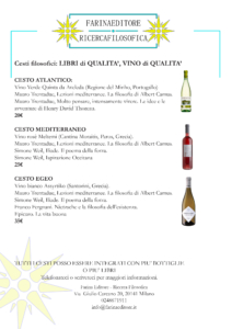 volantino cesti filosofici