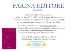 Invito READING SENECA