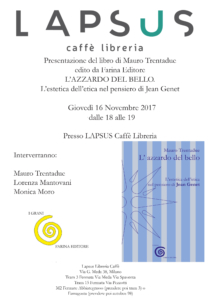 presentazione Genet Lapsus